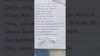 Download lagu Heartfelt Words #handwriting #writing mp3