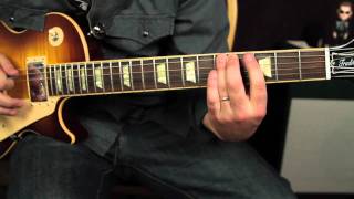 Blues Guitar Lessons - Freddie King, SRV, Jeff Beck, &quot;Going Down&quot; Gibson Les Paul