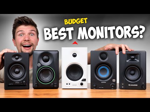 Best BUDGET Studio Monitor Speakers UNDER $100 (on Amazon)