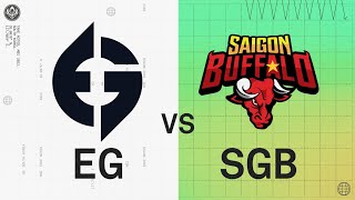 MSI 2022 - Rumble Stage D3 - EG vs SGB