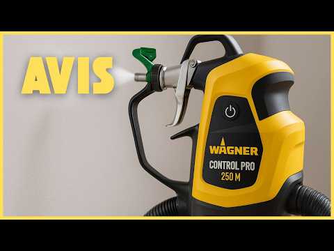 Wagner Control Pro 250 M : test complet du pistolet peinture