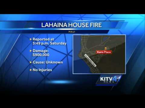 House fire engulfs Maui home