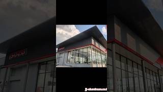 งานแผง Curtain Wallใช้กระจก เท็มเปอร์ลามิเนต