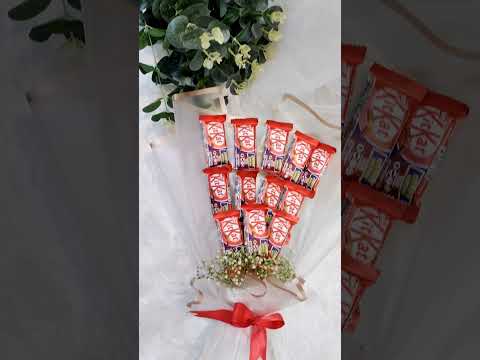 #chocolatebouquet #bouquetmaking #kikatbouquet ✨️