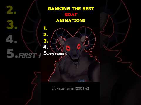 Ranking The Best Goat Animations #99nightintheforest #goat #krampus #deer #owl #roblox #animation
