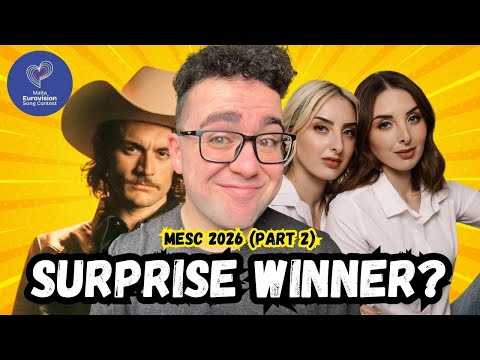 (PART 2) 🇲🇹 MY REACTION TO MESC 2026 // SHAUUNZERS