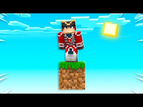 Capitaine Kirk - SURVIVE IN MINECRAFT WITH ONLY ONE BLOCK!