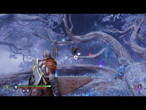God of War Ragnarok: Ratatoskr ask Kratos how he left Greece