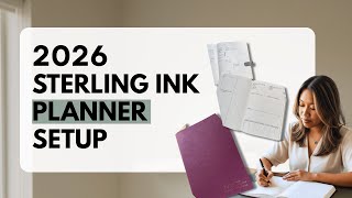 2026 Planner Setup: Sterling Ink Common Planner B6 Horizontal Layout