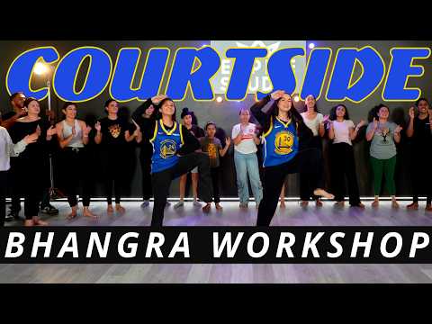 COURTSIDE BHANGRA WORKSHOP | KARAN AUJLA | BHANGRA EMPIRE