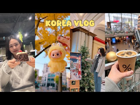 KOREA VLOG : 나홀로 한국여행, 핫플레이스&맛집 탐방, 정든 동네와의 작별인사 🍂