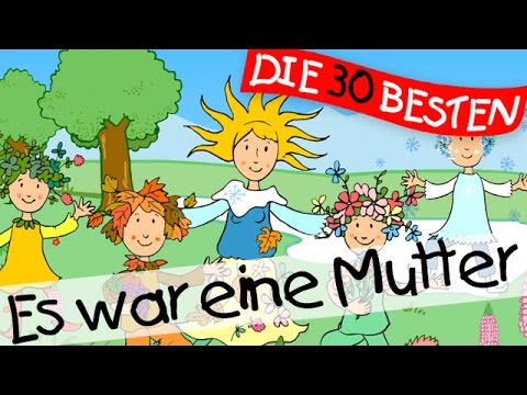 🏞️ Es war eine Mutter - Kindergartenlieder zum Mitsingen || Kinderlieder