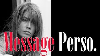 Françoise Hardy - Message Personnel - [French &amp; English On-Screen Lyrics]