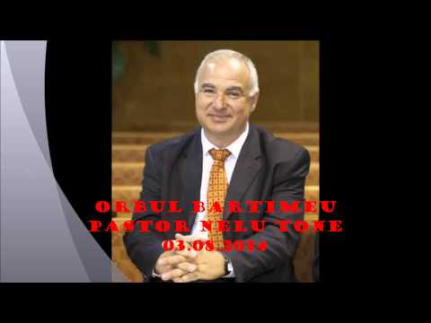 Nelu Tone -03.08.2014- Orbul Bartimeu
