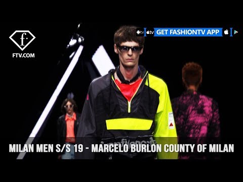 Marcelo Burlon County of Milan Men Fashion Week Spring/Summer 2019 | FashionTV | FTV