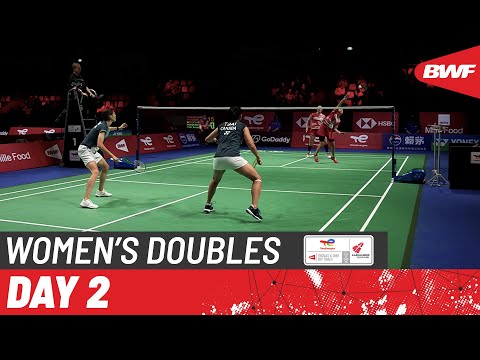BWF Uber Cup | Fruergaard/Thygesen (DEN) vs Honderich/Tsai (CAN) | Group D