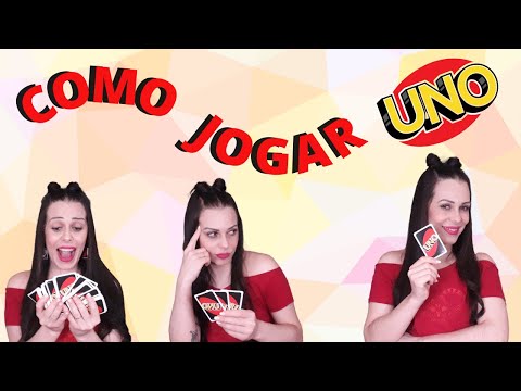 COMO JOGAR UNO - com cartas para personalizar
