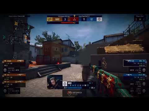 2 vs 3 clutch NAVI vs G2, CSGO BEST HIGHLIGHTS, TOP MOMENTS