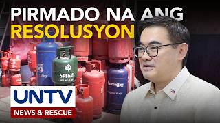 Download lagu Resolusyon para sa excise tax suspension ng LPG at kerosene, pirmado na ni DOF Sec. Go mp3