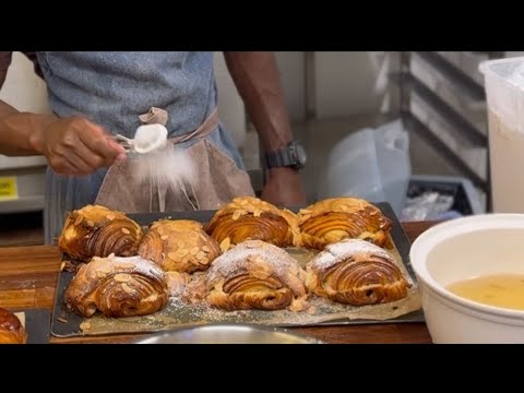 Almond and Chocolate Croissant