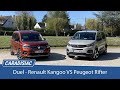 Comparatif - Renault Kangoo – Peugeot Rifter : duel de spécialistes