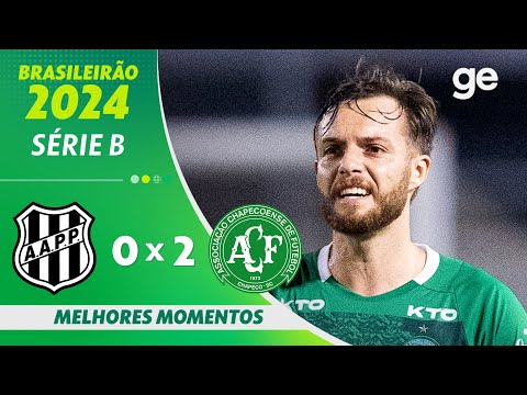 Gols e lances de Ponte Preta x Chapecoense