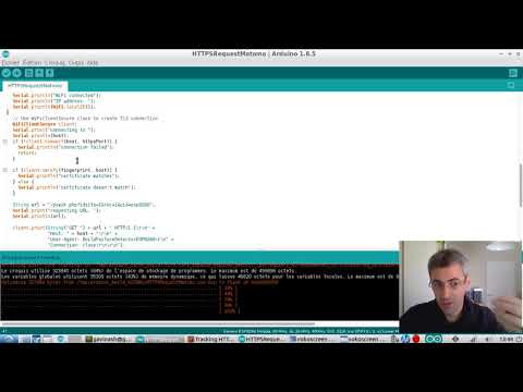 A simple https request with Arduino ESP8266 to Matomo Analytics
