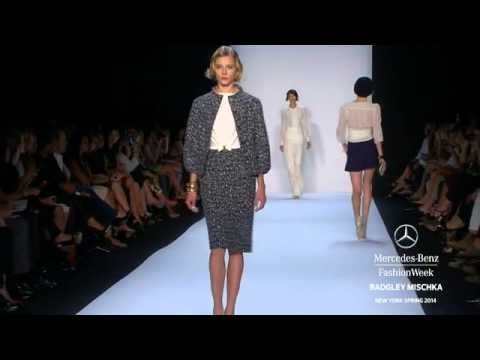 Mercedes Benz Fashion Week New York Spring 2014 Collections BADGLEY MISCHKA Runway Video