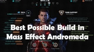 Mass Effect Andromeda - Best Soldier Build In Depth Armors - Skills - Weapons - Augmentations