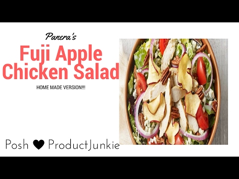 🍎🍗Homemade Copycat Panera Fuji Apple Chicken Salad  #DIY🍎🍗