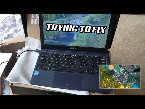 Liquid Damaged ASUS Laptop EeeBook X205TA - Trying to FIX