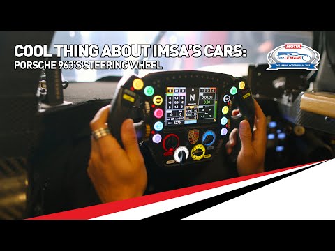 Thumbnail for One Cool Thing About IMSA's Cars: Porsche 963's Steering Wheel by Porsche 963