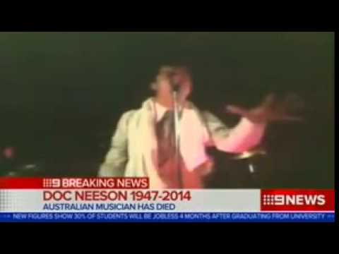 Doc Neeson Dead RIP 1947-2014 - Angels Front Man Loses Battle With Cancer