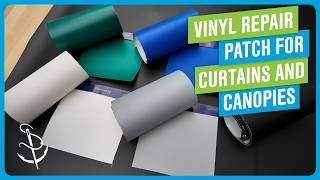 Industrial Vinyl Repair Patch for Curtains and Canopies - SKP®