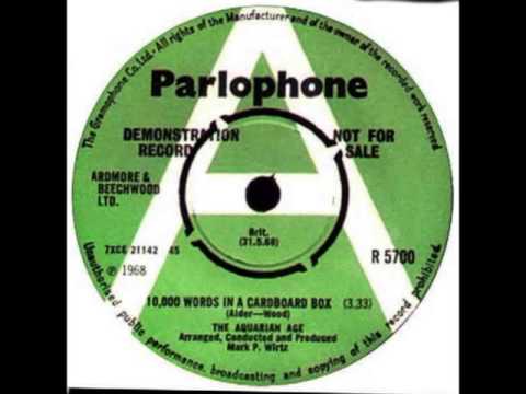 The Aquarian Age - 10,000 Words in a Cardboard Box - 1968