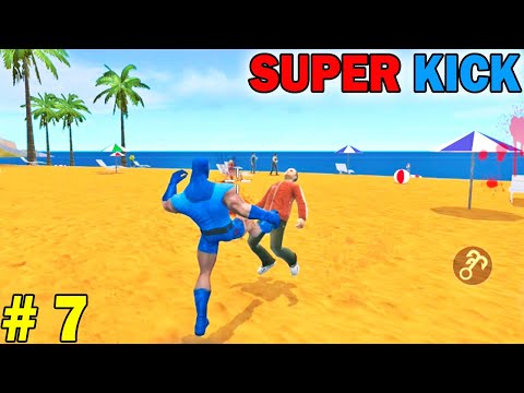 Rope Hero Vice Town - Kick Everyone | Rope Hero Gameplay #7