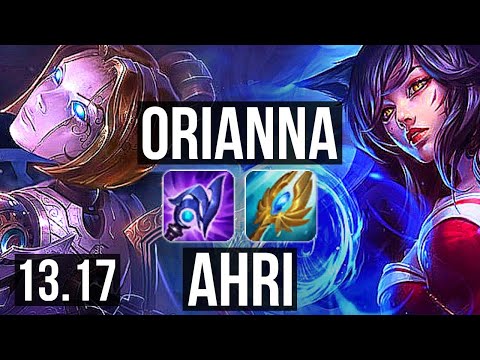 ORIANNA vs AHRI (MID) | Rank 3 Ori, 700+ games, 800K mastery, Dominating | NA Challenger | 13.17