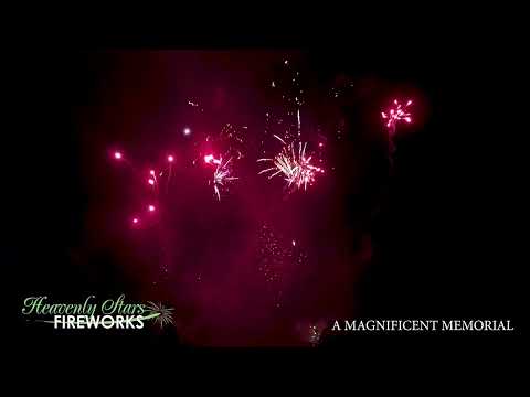 A Magnificent Memorial | Heavenly Stars Fireworks | Professional Tribute Display