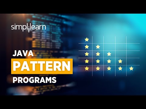 Pattern Programs In Java | Java Pattern Programs Tutorial | Java Tutorial For Beginners |Simplilearn