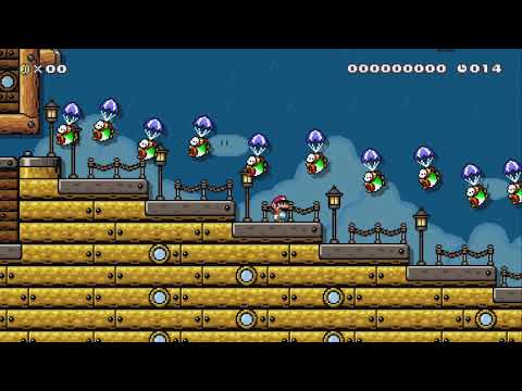 20 seconds: ♪ ♪Little Star♪ ♪ by Narwhalius - Super Mario Maker 2 - No Commentary 1bv