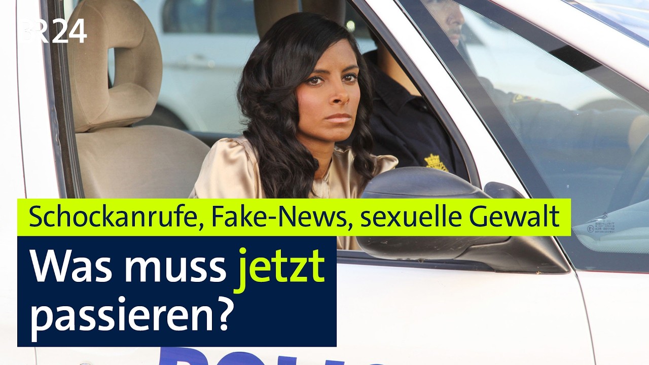Schockanrufe, Fake-News, sexuelle Gewalt: Was muss jetzt passieren? | Münchner Runde | BR24