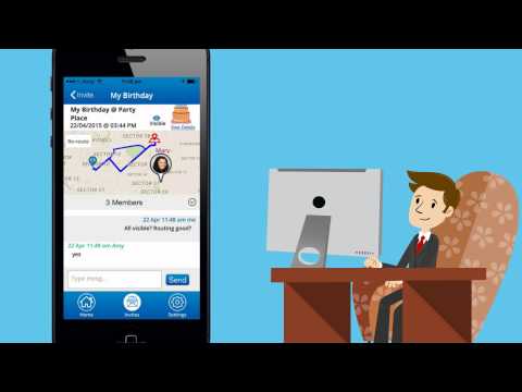 MapMyMeet - Meet Up by messaging Directions Routes Video