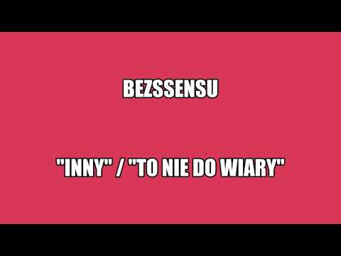 Bessensu - "Inny" / "To nie do wiary" (live Hala Parkowa)