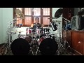 Kiss: - Down on Your Knees - "Drum Cover" 