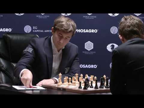 World Chess Championship 2016 Carlsen v Karjakin Game 9 - Impressions
