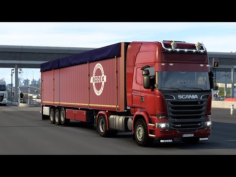 ETS2 1.40 - Euro Truck Simulator 2 - Scania Streamline Topline - Dijon (F) to Montpellier (F)