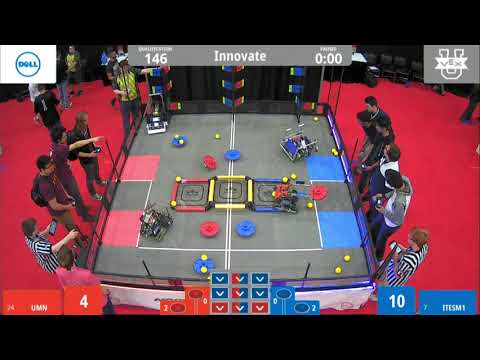 VEX Worlds Turning Point Qualification 146 UMN VS ITESM1 11-24