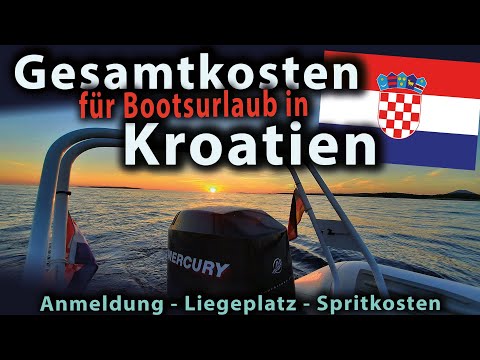 Croatia by boat, that's how much it costs!! Moorings, fuel, and more - my experience report