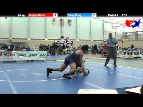 Peyton Walsh vs. Toney Chay at 2013 ASICS University Nationals - FS