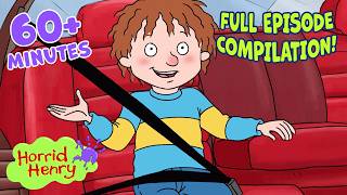 Henry Rides In A Limousine! | Season 4 Clip Compilation | Horrid Henry | 1 HOUR